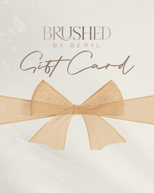 Brushed By Beryl gift card for facials and skincare in Gainesville FL
